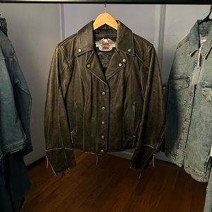 Harley Davidson Women or Men Leather jacket